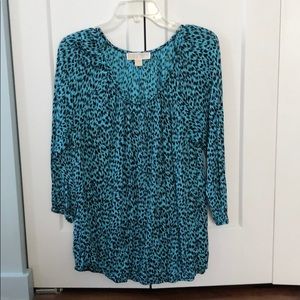 🐆Breezy Michael Kors 3/4 sleeve shirt